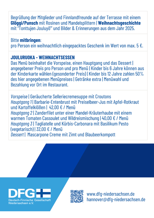 Pikkujoulu Hannover 2025 2